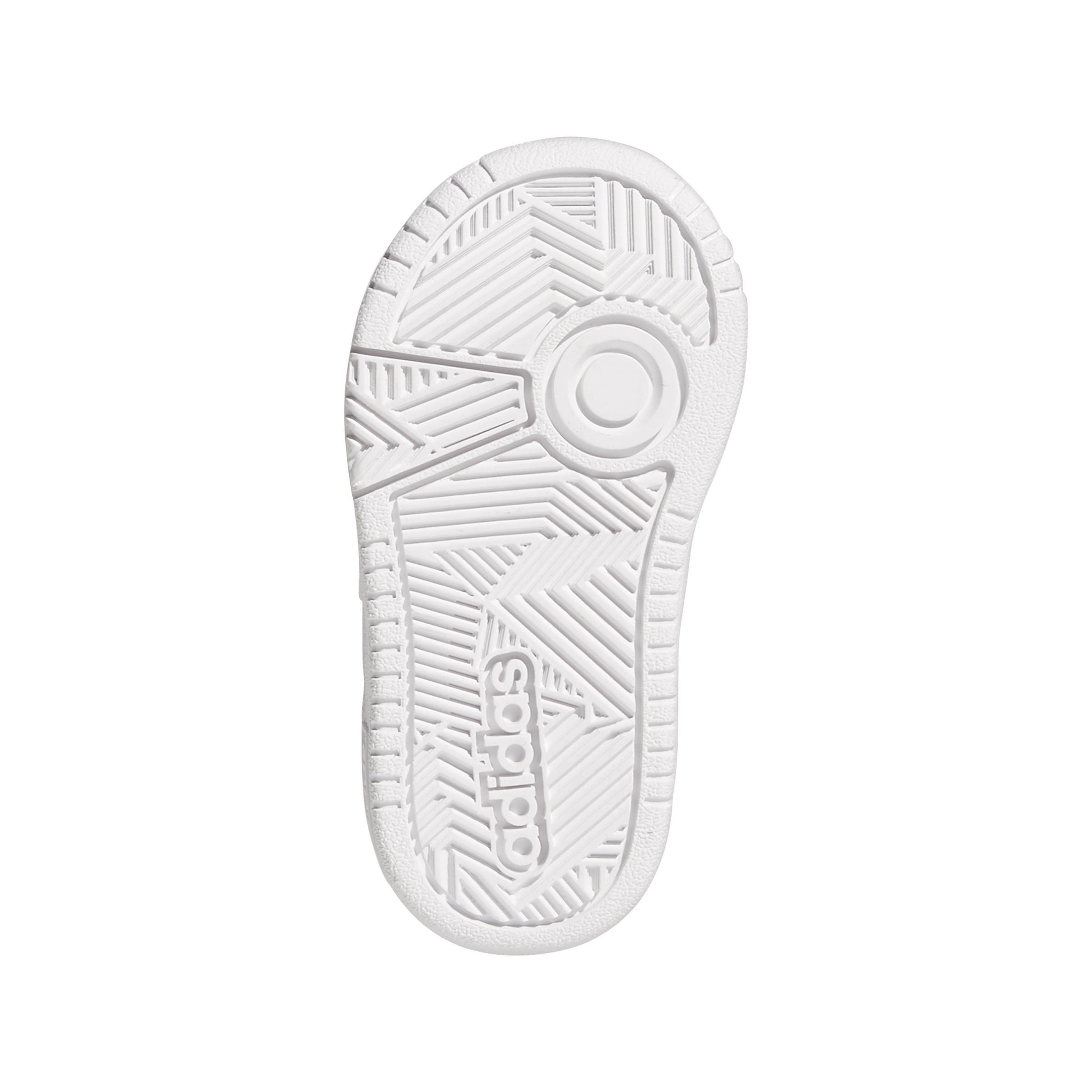 Unisex Kids Hoops Shoes, White, A901_ONE, large image number 9