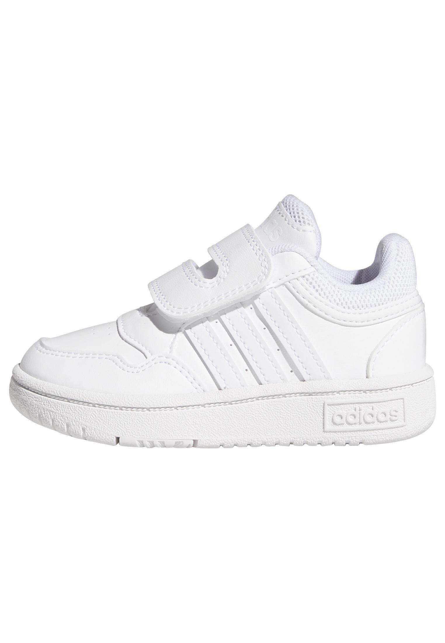 Unisex Kids Hoops Shoes, White, A901_ONE, large image number 10