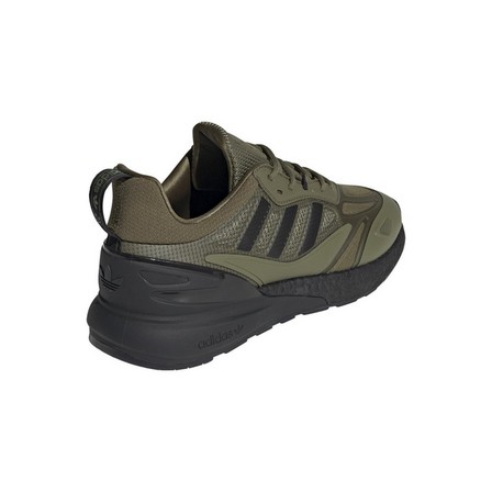Men Zx 2K Boost 2.0 Shoes, Green, A901_ONE, large image number 2