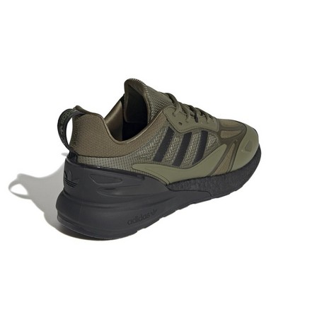 Men Zx 2K Boost 2.0 Shoes, Green, A901_ONE, large image number 4