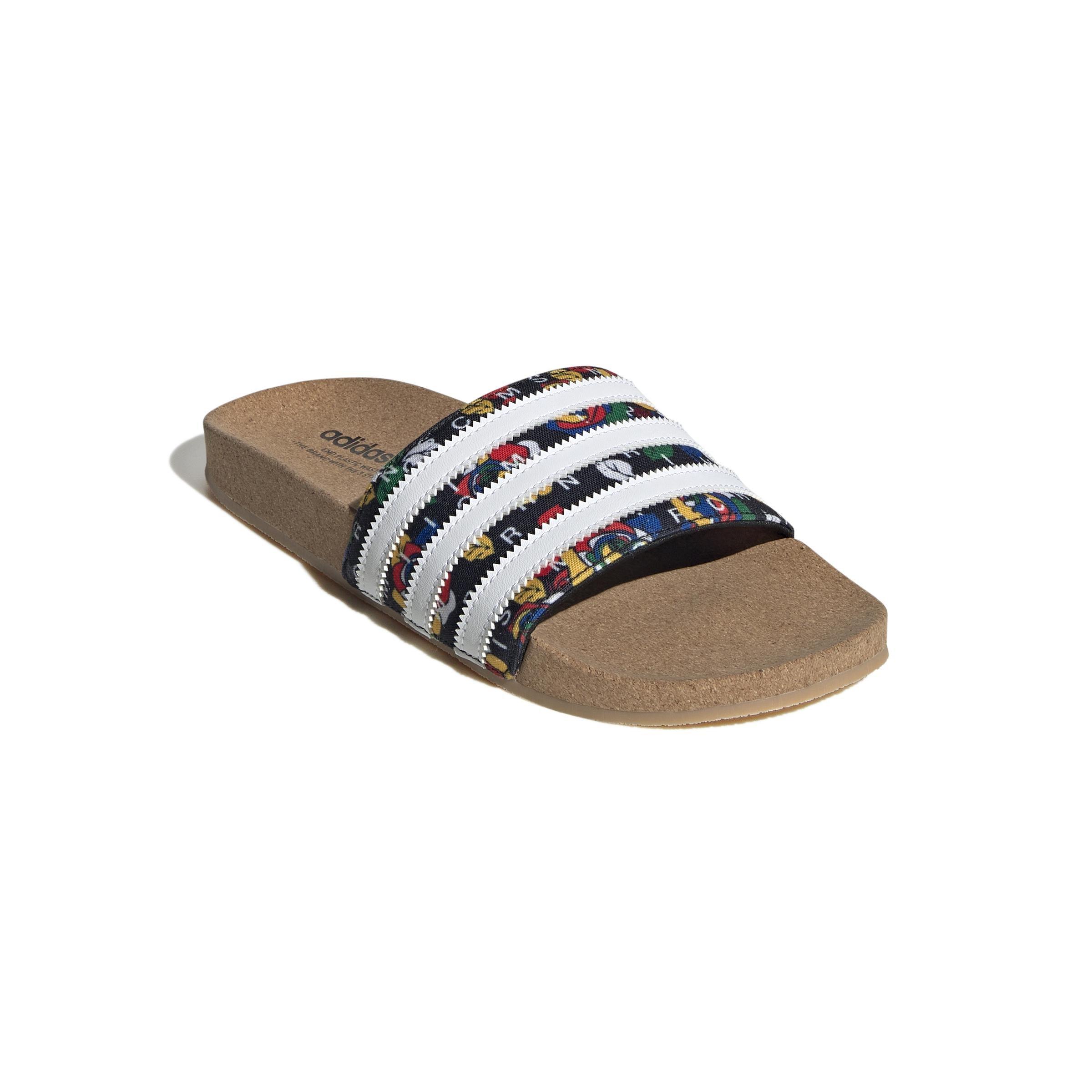 Rich Mnisi Adilette Slides, Black, A901_ONE, large image number 1