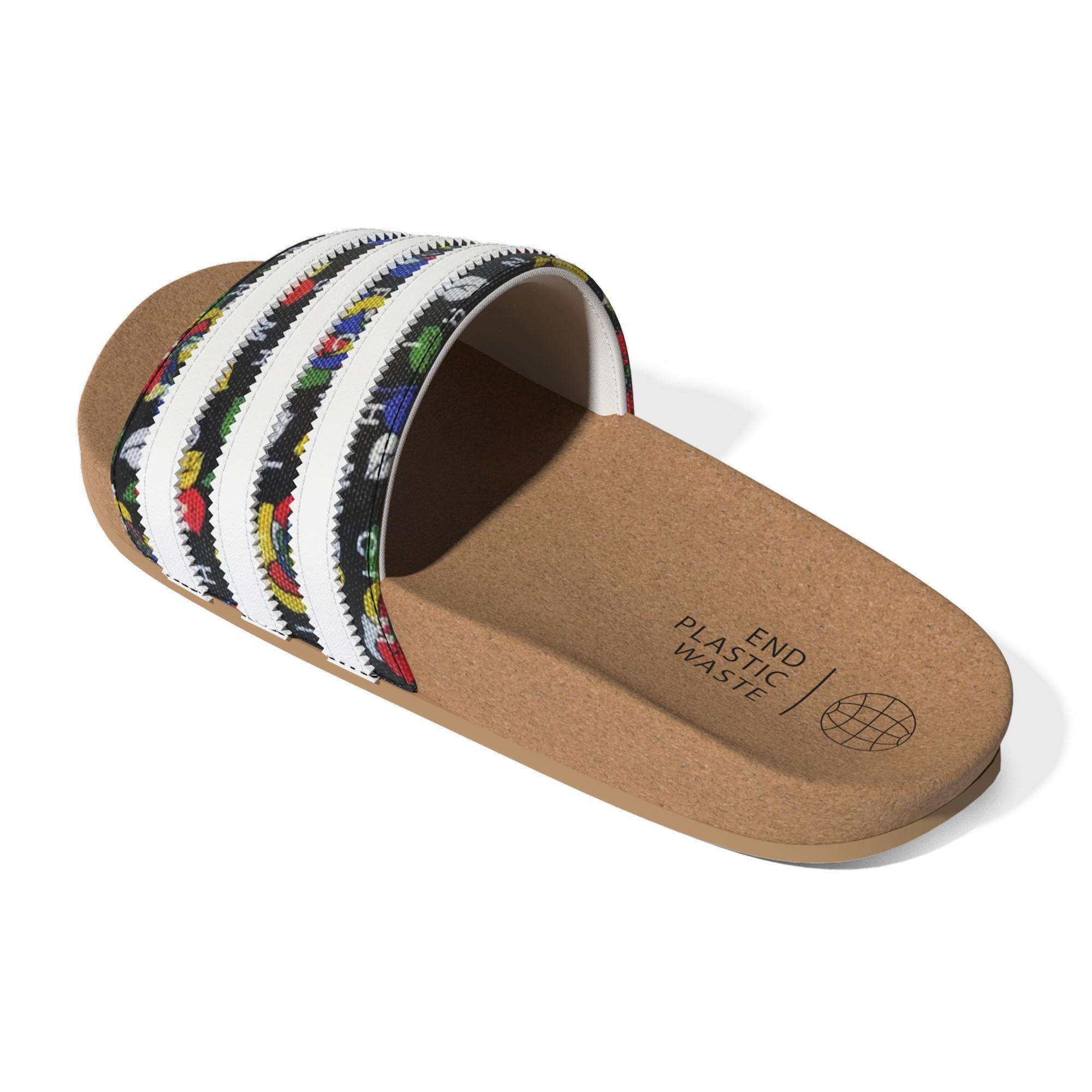 Rich Mnisi Adilette Slides, Black, A901_ONE, large image number 4