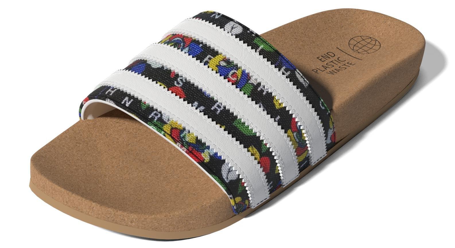 Rich Mnisi Adilette Slides, Black, A901_ONE, large image number 35