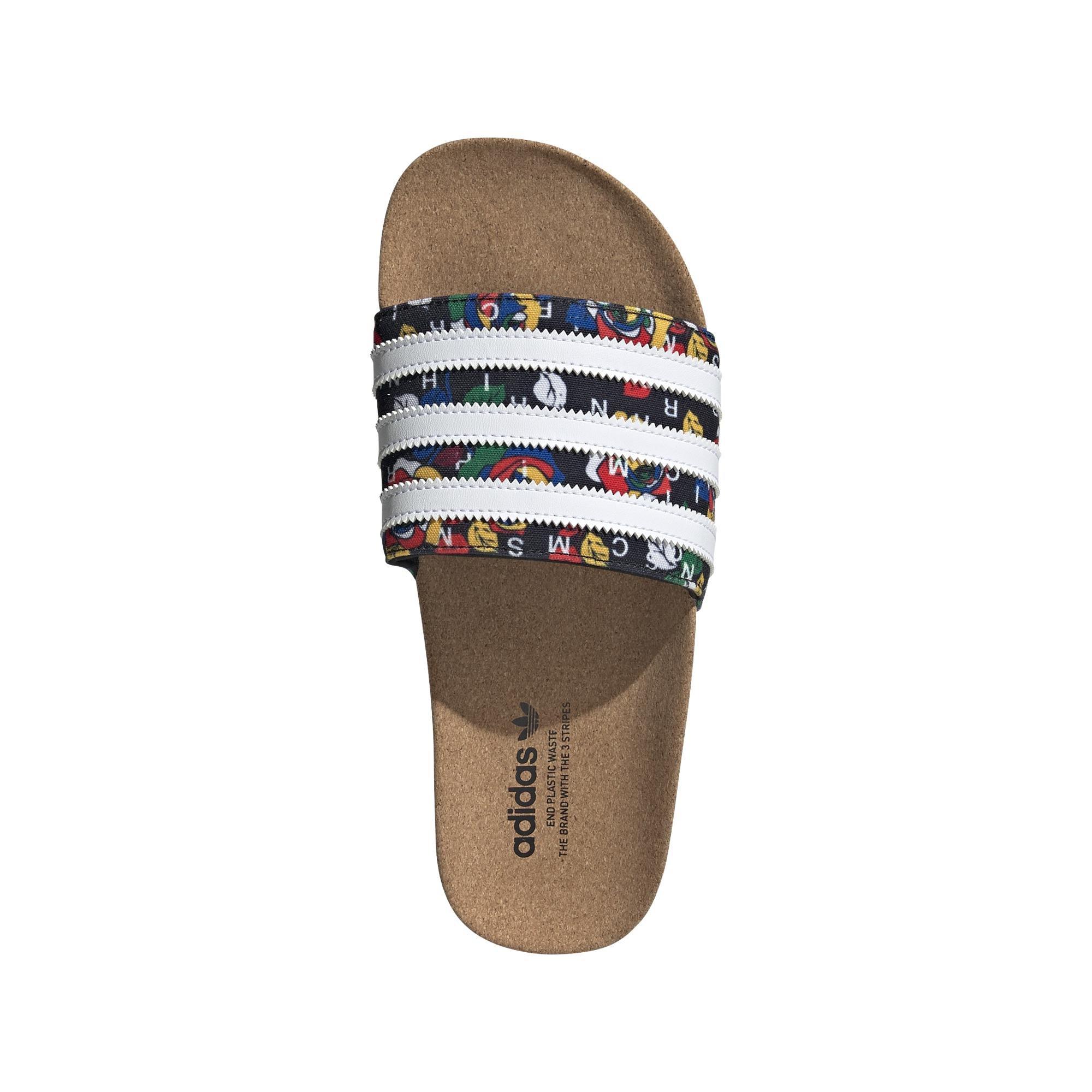 Rich Mnisi Adilette Slides, Black, A901_ONE, large image number 38