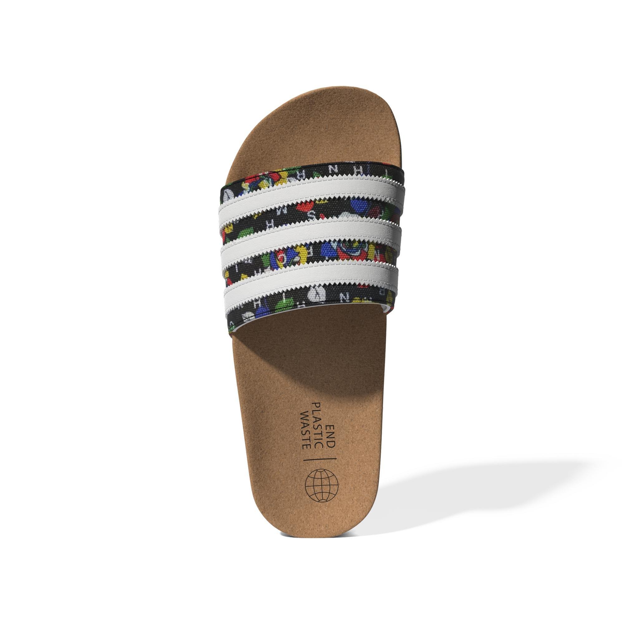 Rich Mnisi Adilette Slides, Black, A901_ONE, large image number 39