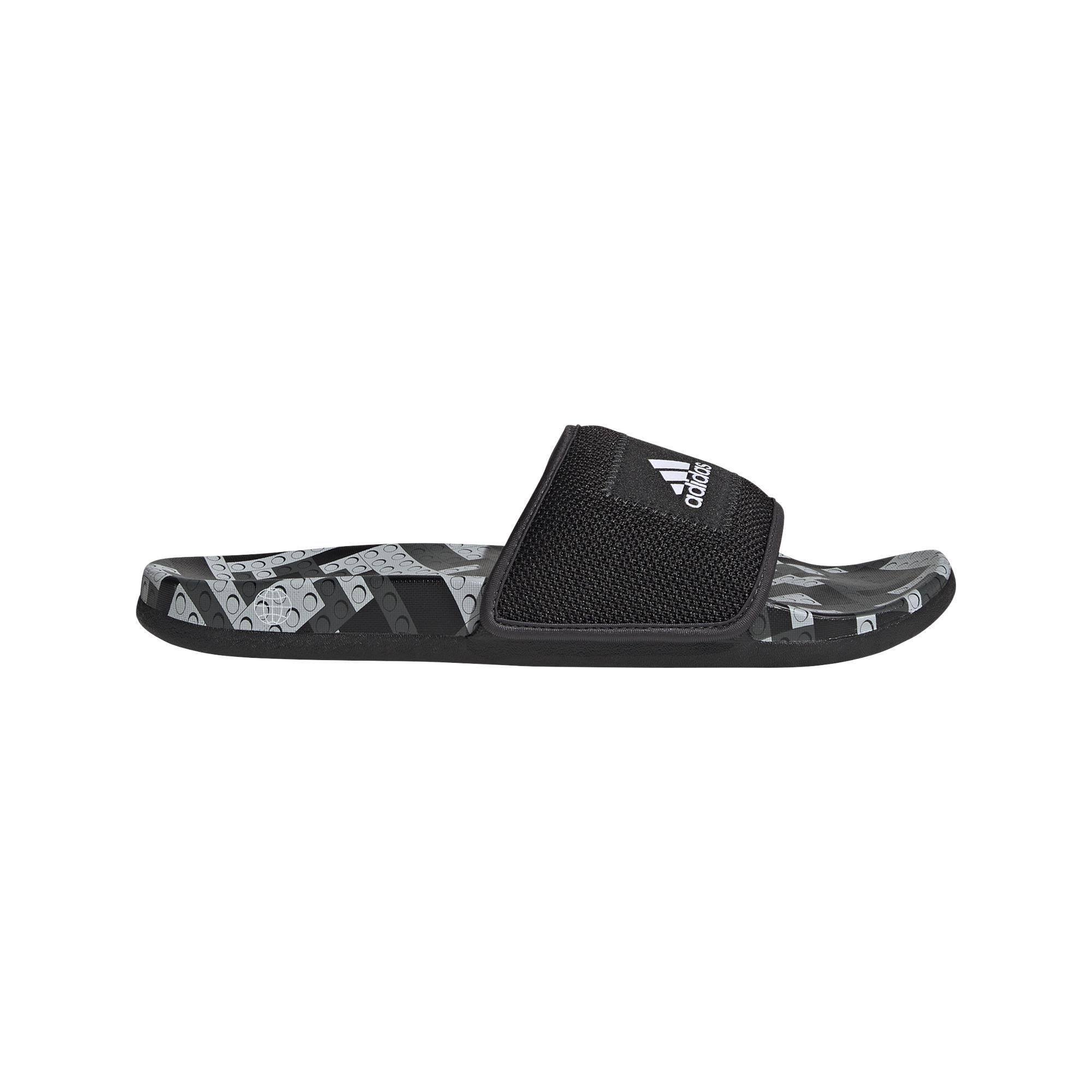 Unisex Adilette Comfort X Lego Slides, Black, A901_ONE, large image number 0