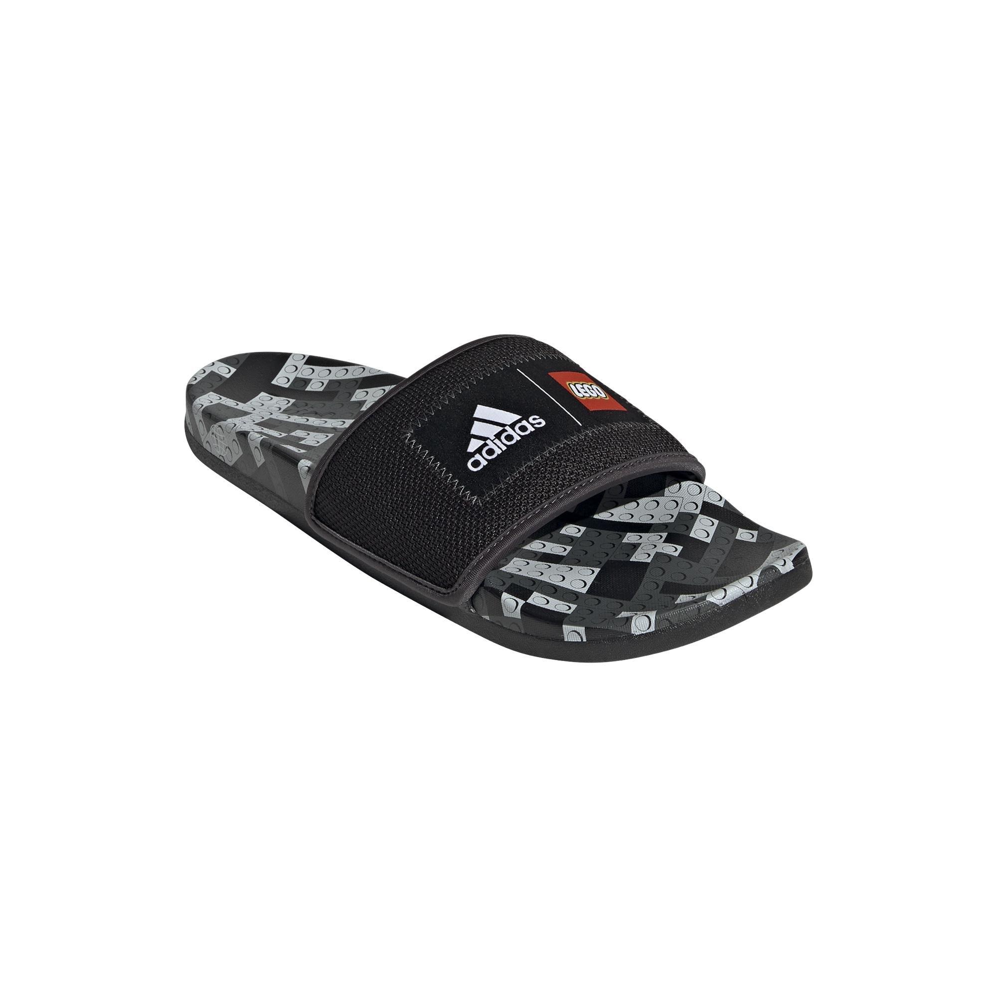 Unisex Adilette Comfort X Lego Slides, Black, A901_ONE, large image number 1