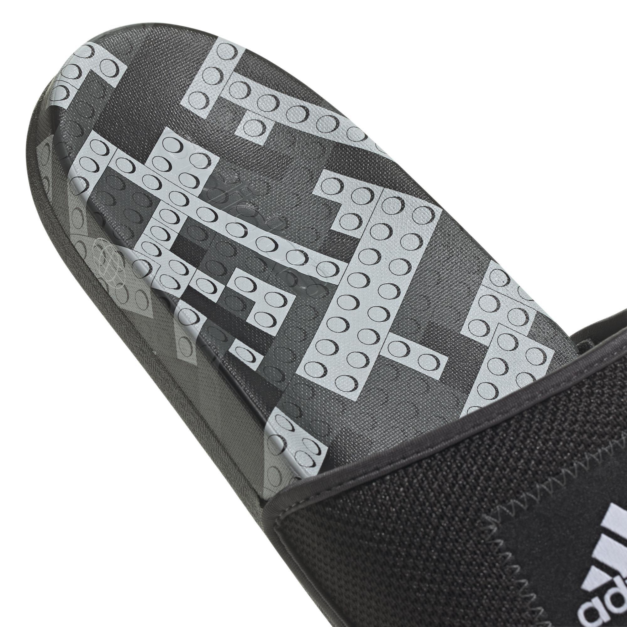 Unisex Adilette Comfort X Lego Slides, Black, A901_ONE, large image number 7