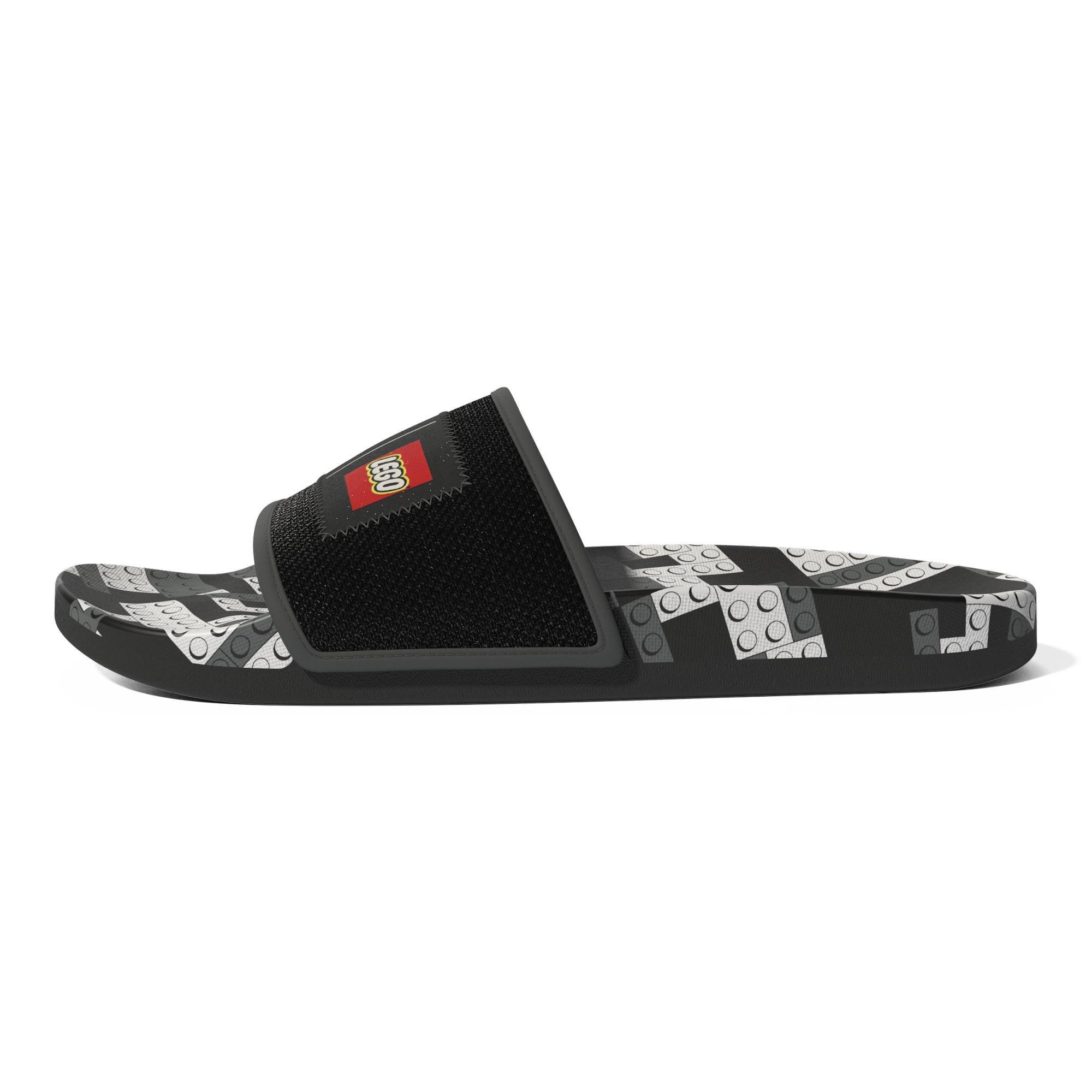 Unisex Adilette Comfort X Lego Slides, Black, A901_ONE, large image number 12