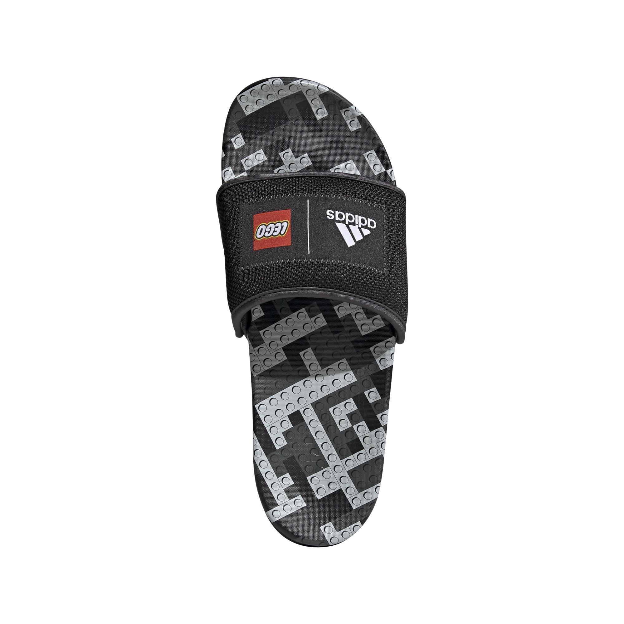 Unisex Adilette Comfort X Lego Slides, Black, A901_ONE, large image number 19