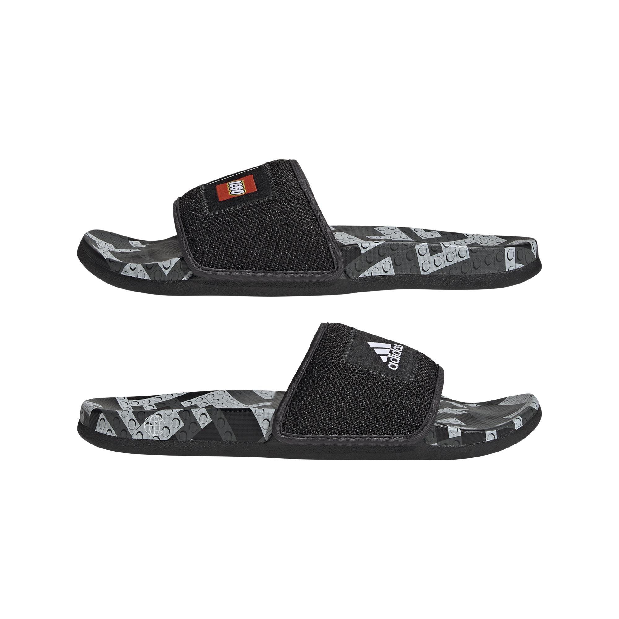 Unisex Adilette Comfort X Lego Slides, Black, A901_ONE, large image number 24