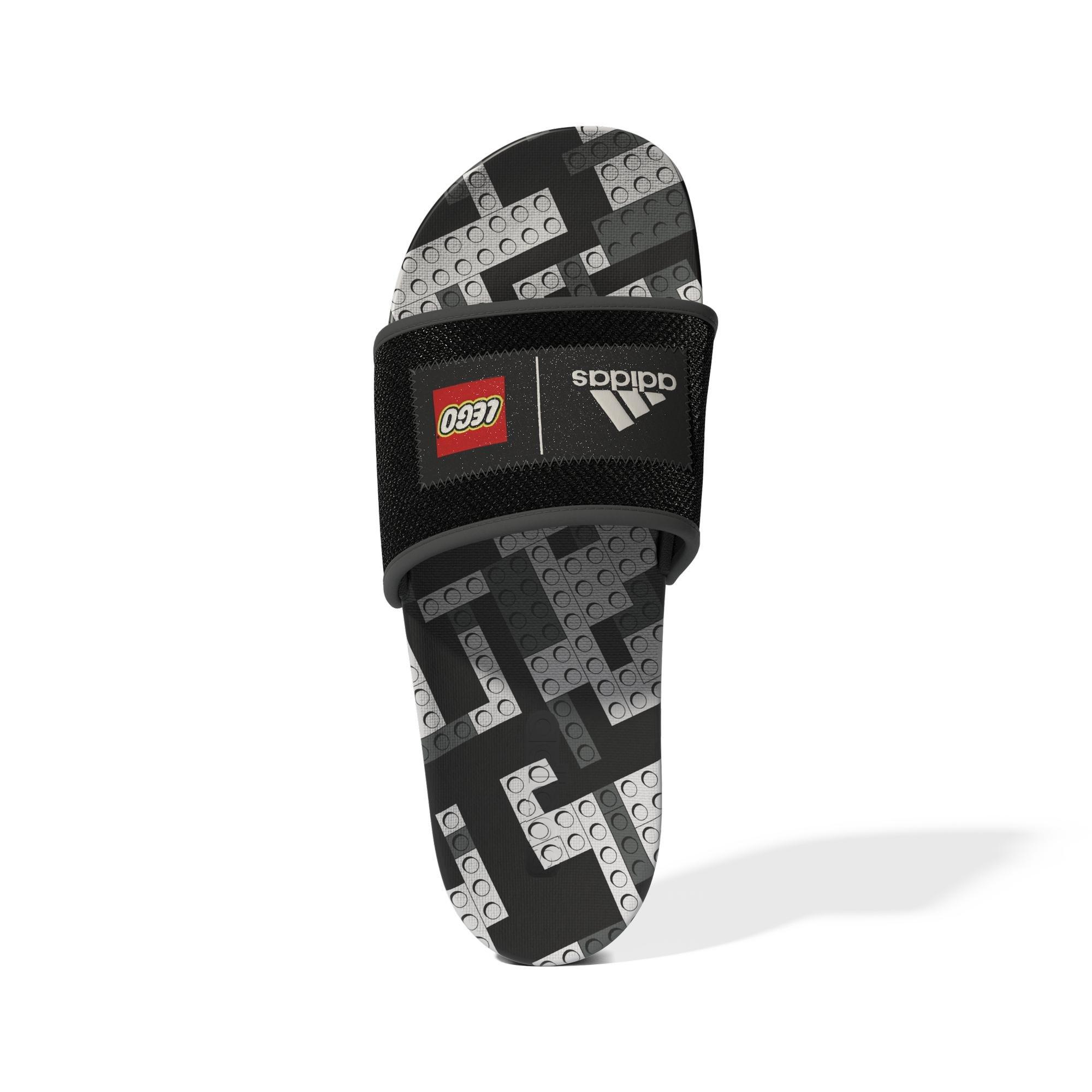 Unisex Adilette Comfort X Lego Slides, Black, A901_ONE, large image number 29