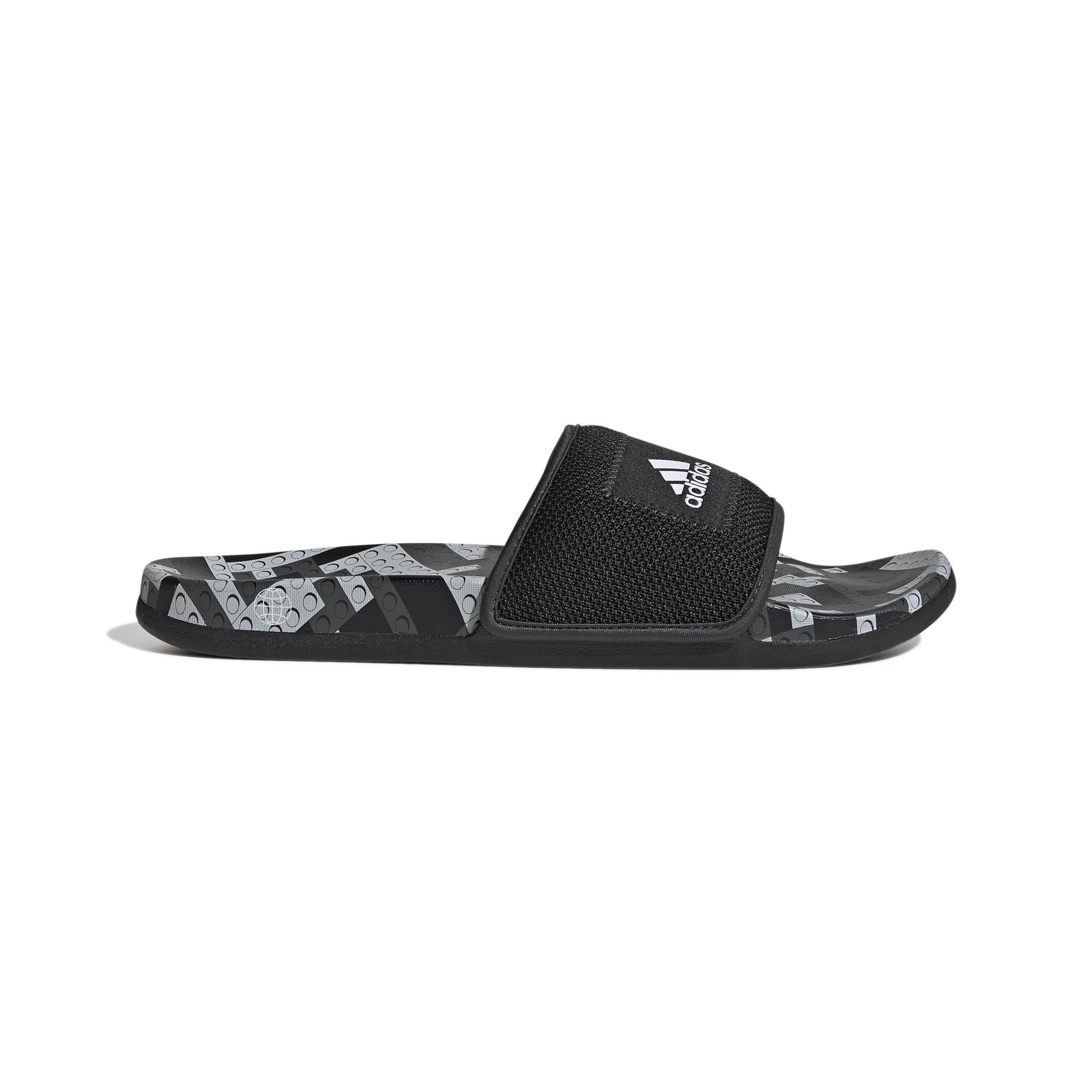 Unisex Adilette Comfort X Lego Slides, Black, A901_ONE, large image number 36