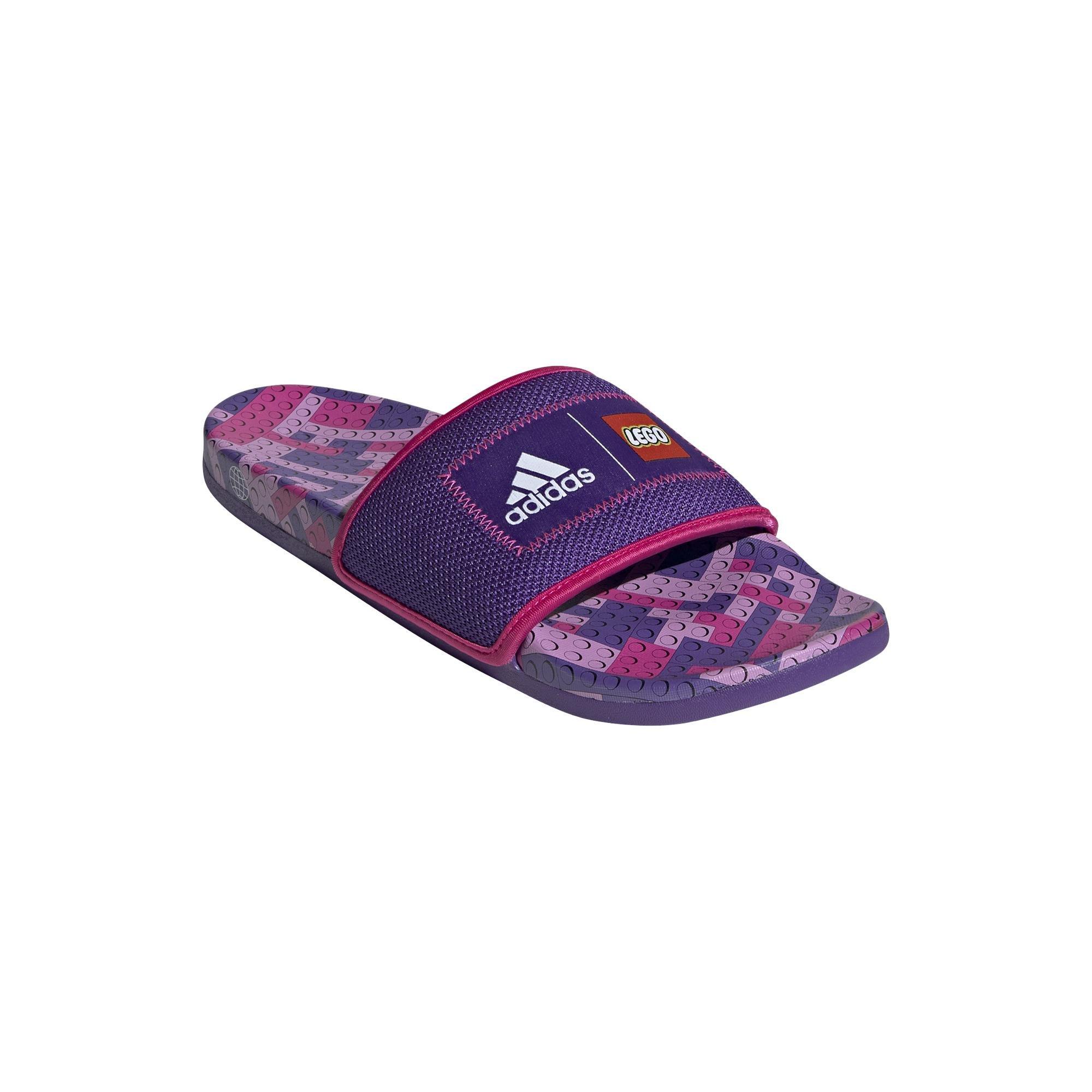 Unisex Adilette Comfort X Lego Slides, Purple, A901_ONE, large image number 2