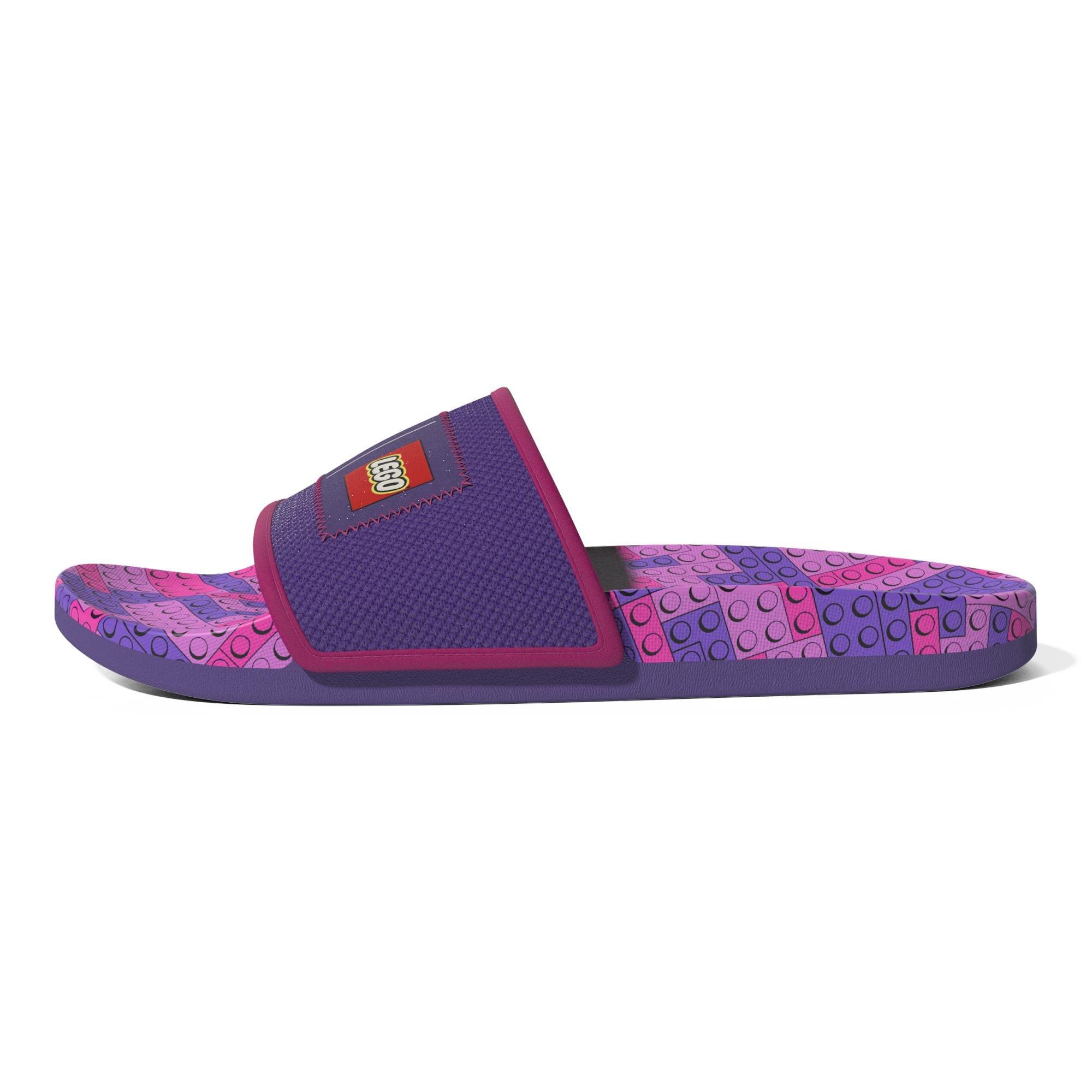 Unisex Adilette Comfort X Lego Slides, Purple, A901_ONE, large image number 15