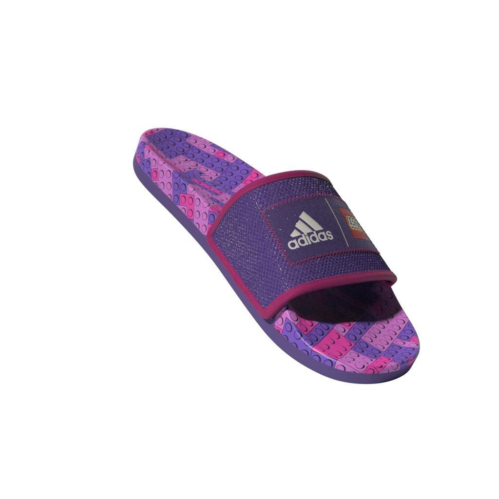 Unisex Adilette Comfort X Lego Slides, Purple, A901_ONE, large image number 17