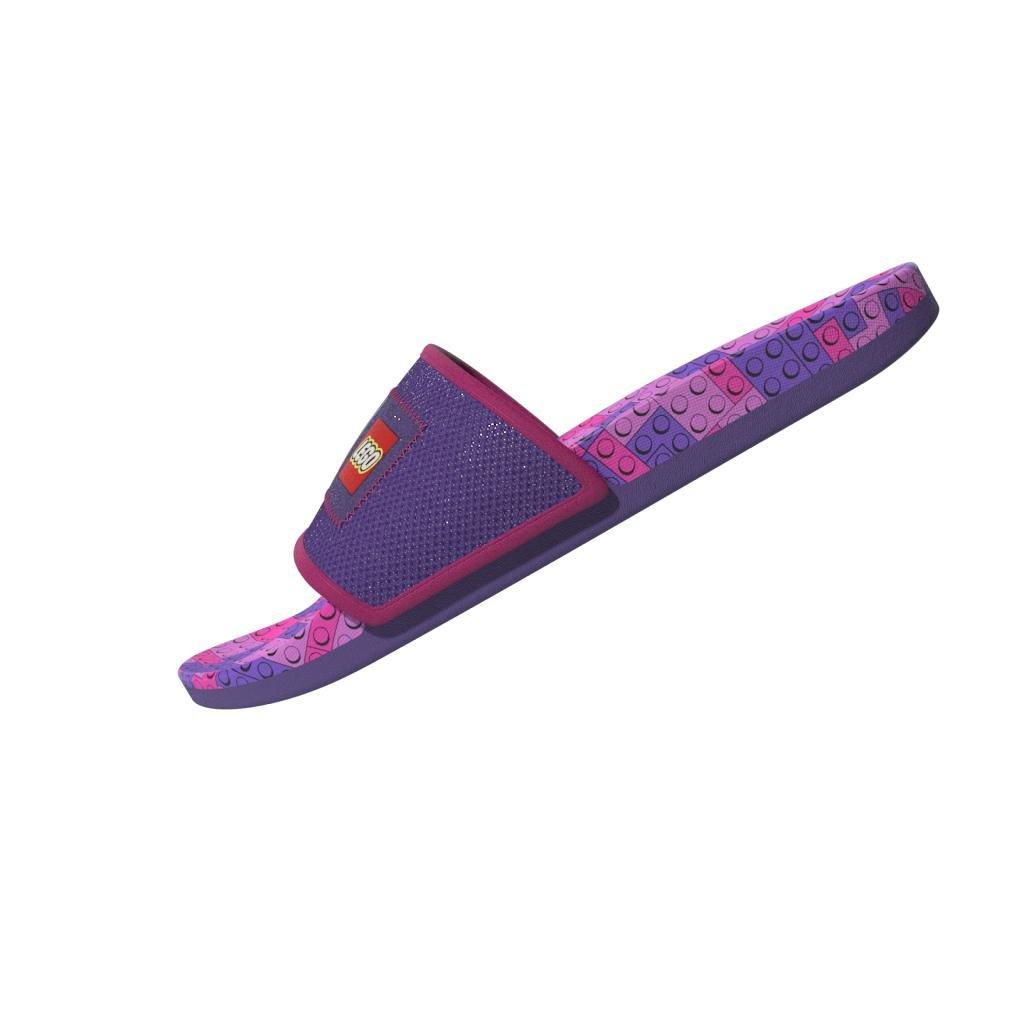 Unisex Adilette Comfort X Lego Slides, Purple, A901_ONE, large image number 24