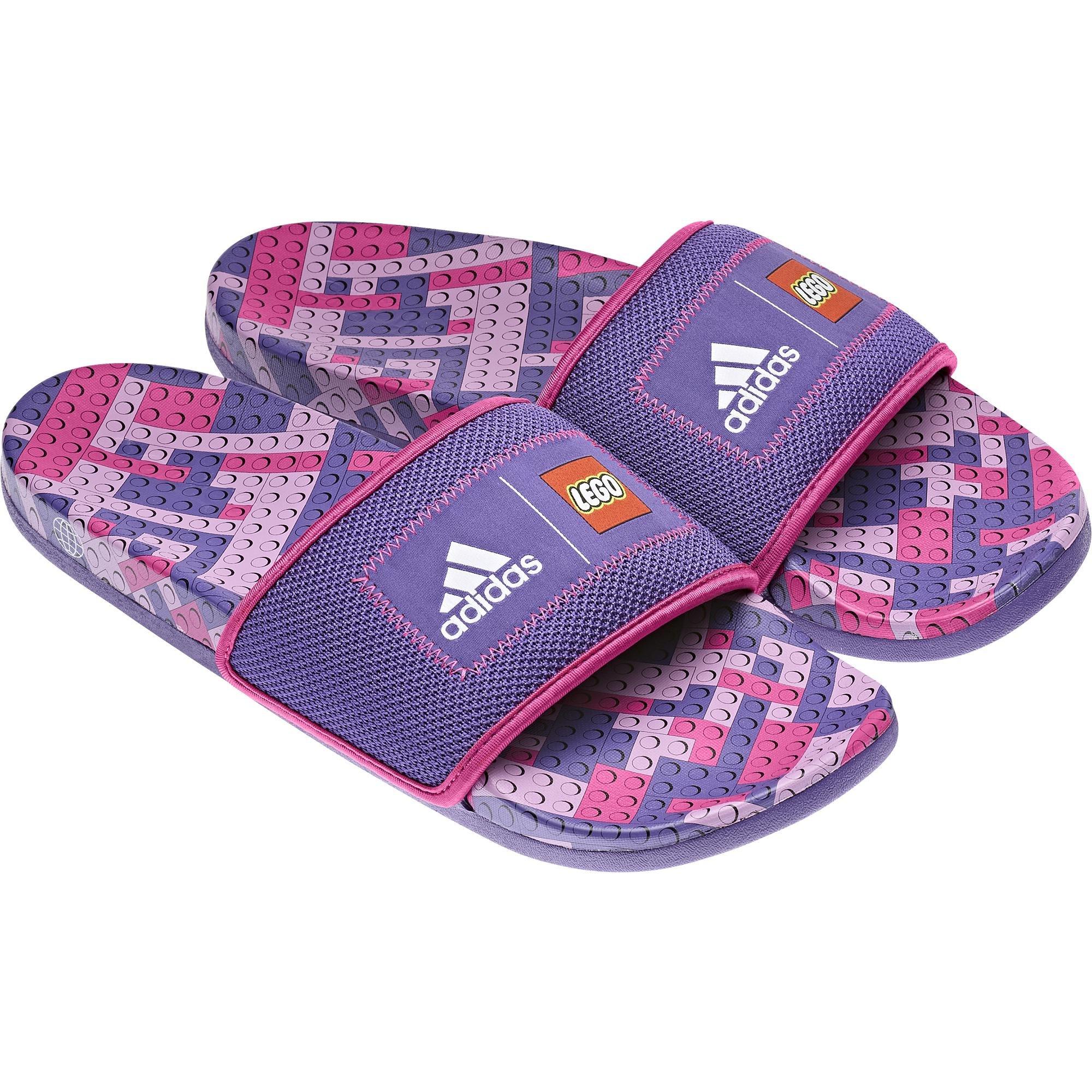 Unisex Adilette Comfort X Lego Slides, Purple, A901_ONE, large image number 25