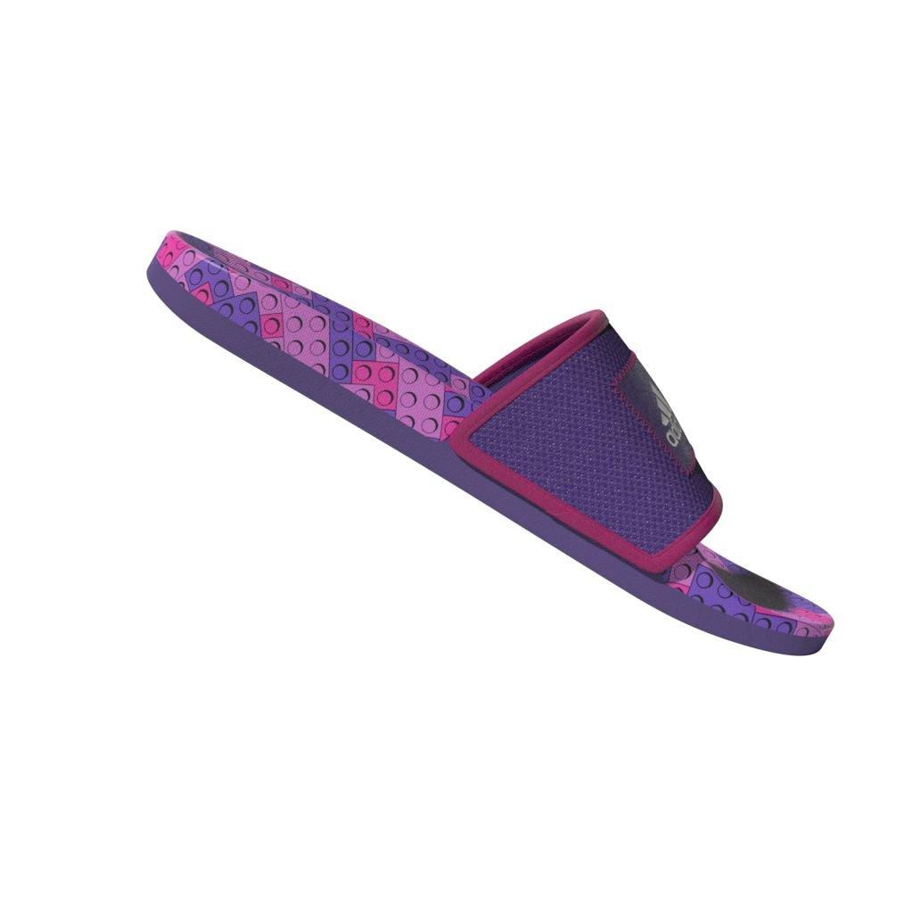 Unisex Adilette Comfort X Lego Slides, Purple, A901_ONE, large image number 29