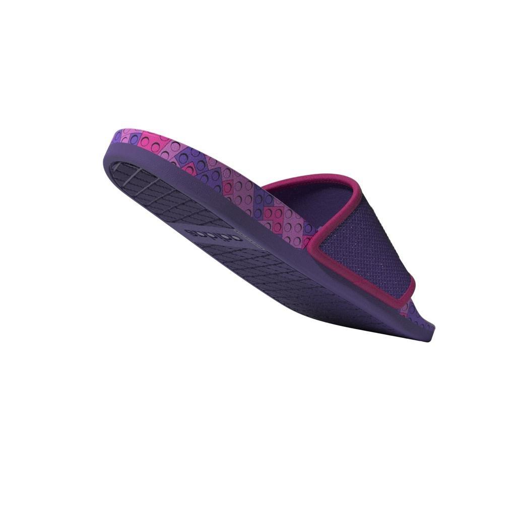 Unisex Adilette Comfort X Lego Slides, Purple, A901_ONE, large image number 30