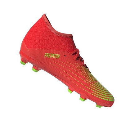 Kids  Predator Edge.3 Firm Ground Boots, Red, A901_ONE, large image number 10