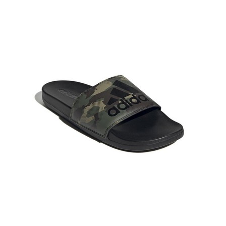 Unisex Adilette Comfort Sandals, Black, A901_ONE, large image number 0