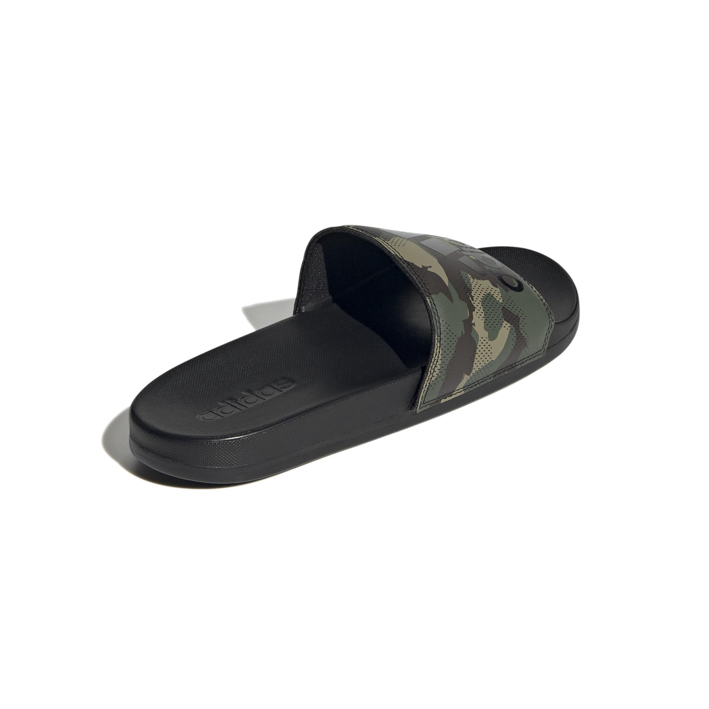 Unisex Adilette Comfort Sandals, Black, A901_ONE, large image number 2