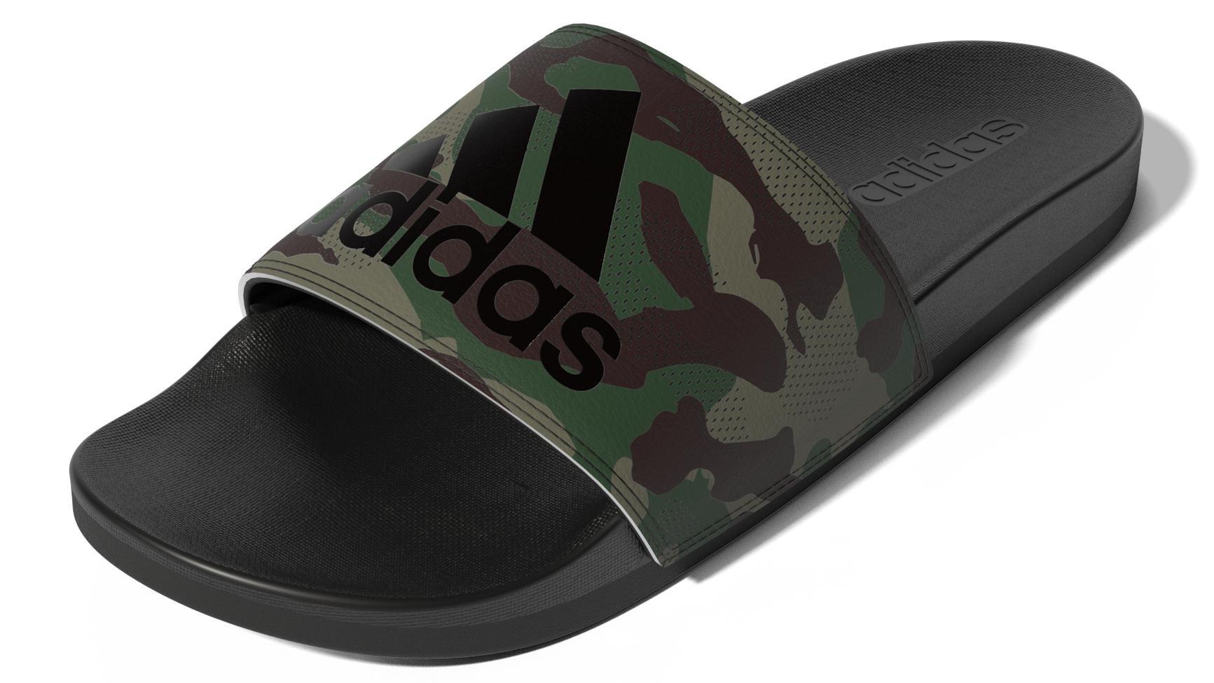 Unisex Adilette Comfort Sandals, Black, , large image number 7