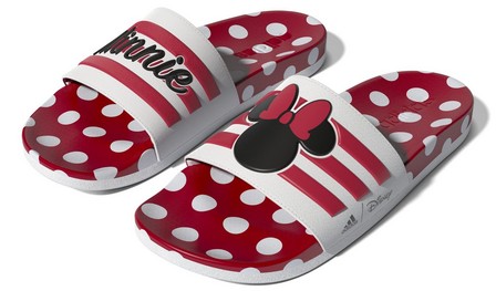 Women Adilette Comfort Minnie Mouse Slides Ftwr, White, A901_ONE, large image number 24