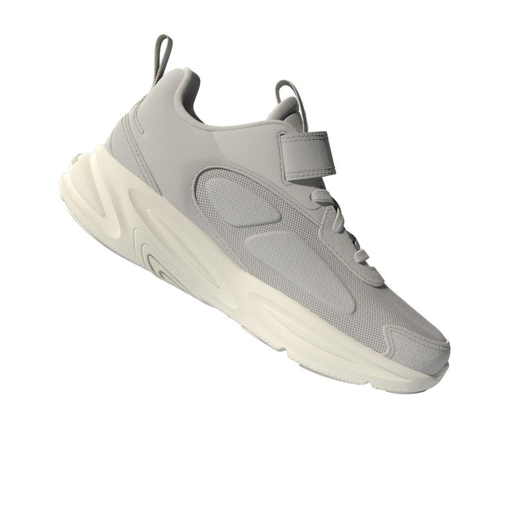 Unisex Kids Ozelle Running Lifestyle Elastic Lace With Top Strap Shoes, Beige, A901_ONE, large image number 13