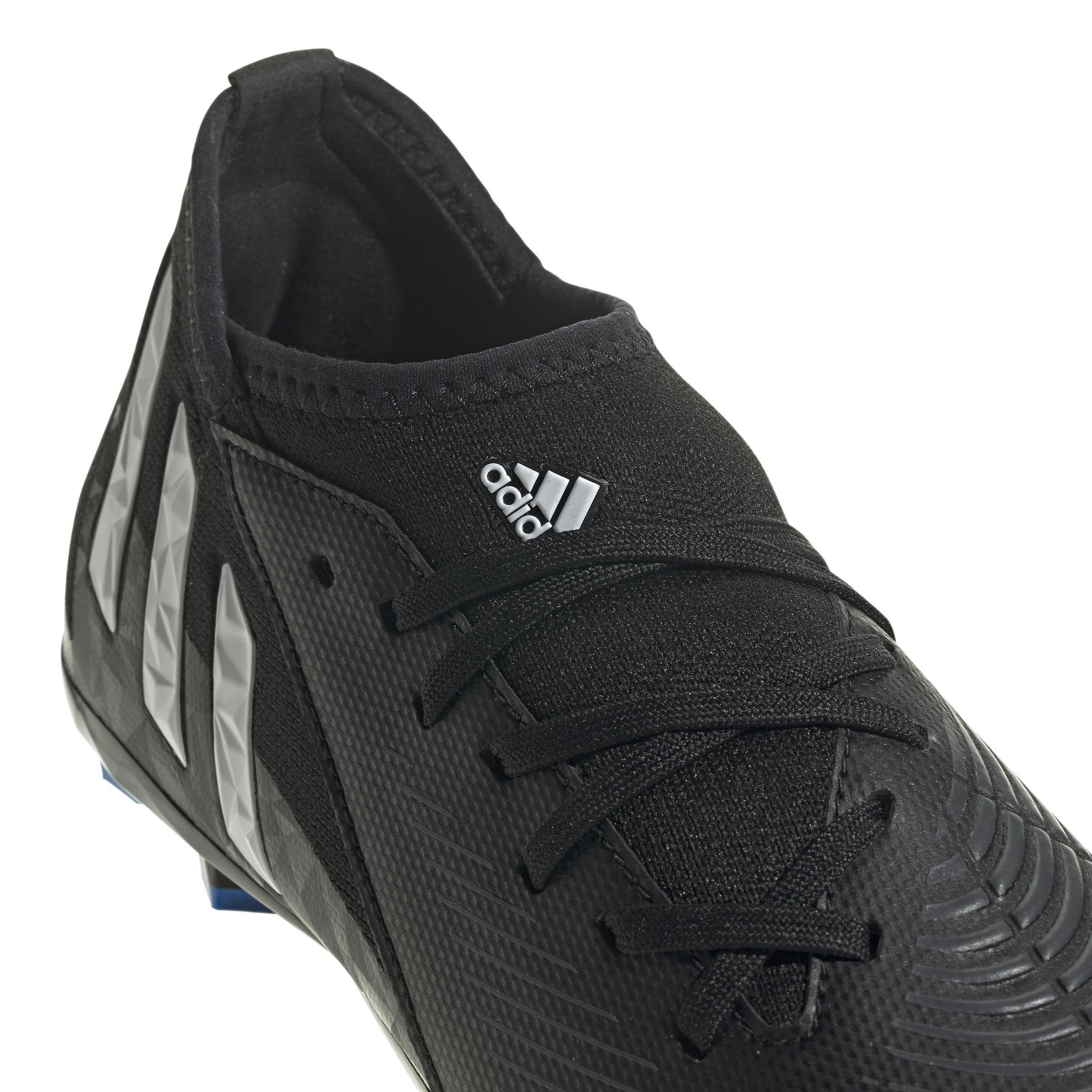 Unisex Kids Predator Edge.3 Firm Ground Boots, Black, A901_ONE, large image number 3