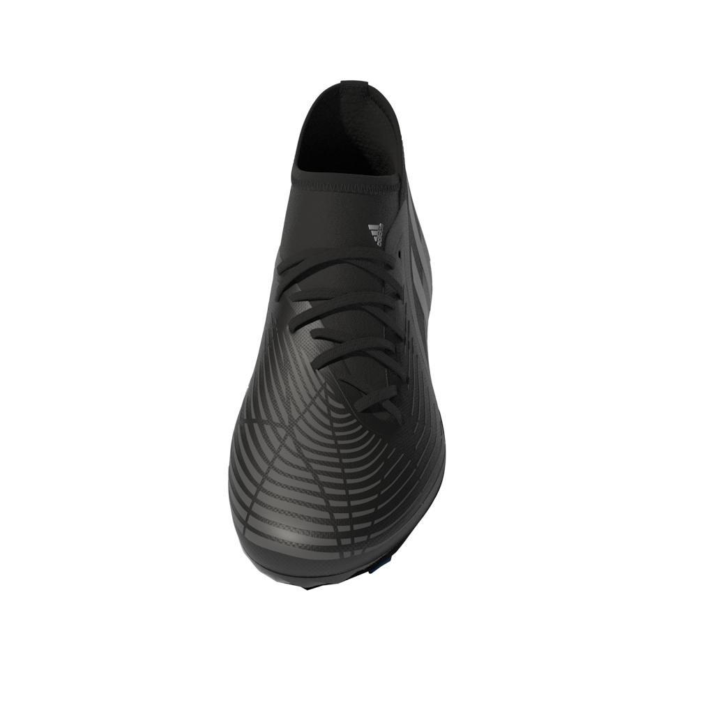 Unisex Kids Predator Edge.3 Firm Ground Boots, Black, A901_ONE, large image number 4