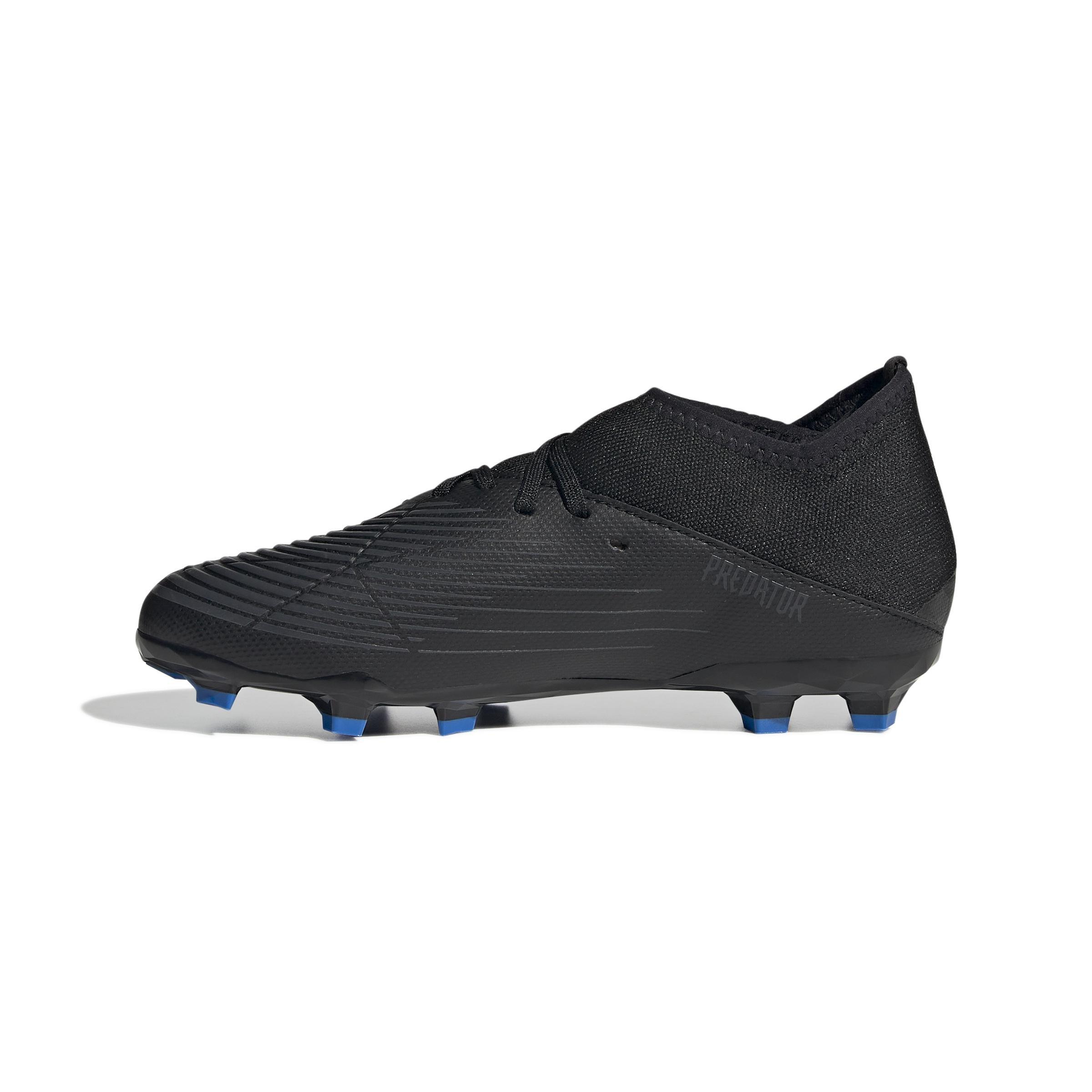 Unisex Kids Predator Edge.3 Firm Ground Boots, Black, A901_ONE, large image number 5