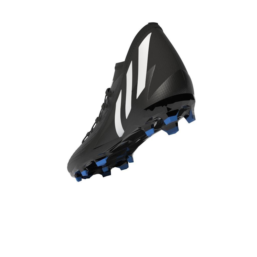 Unisex Kids Predator Edge.3 Firm Ground Boots, Black, A901_ONE, large image number 7