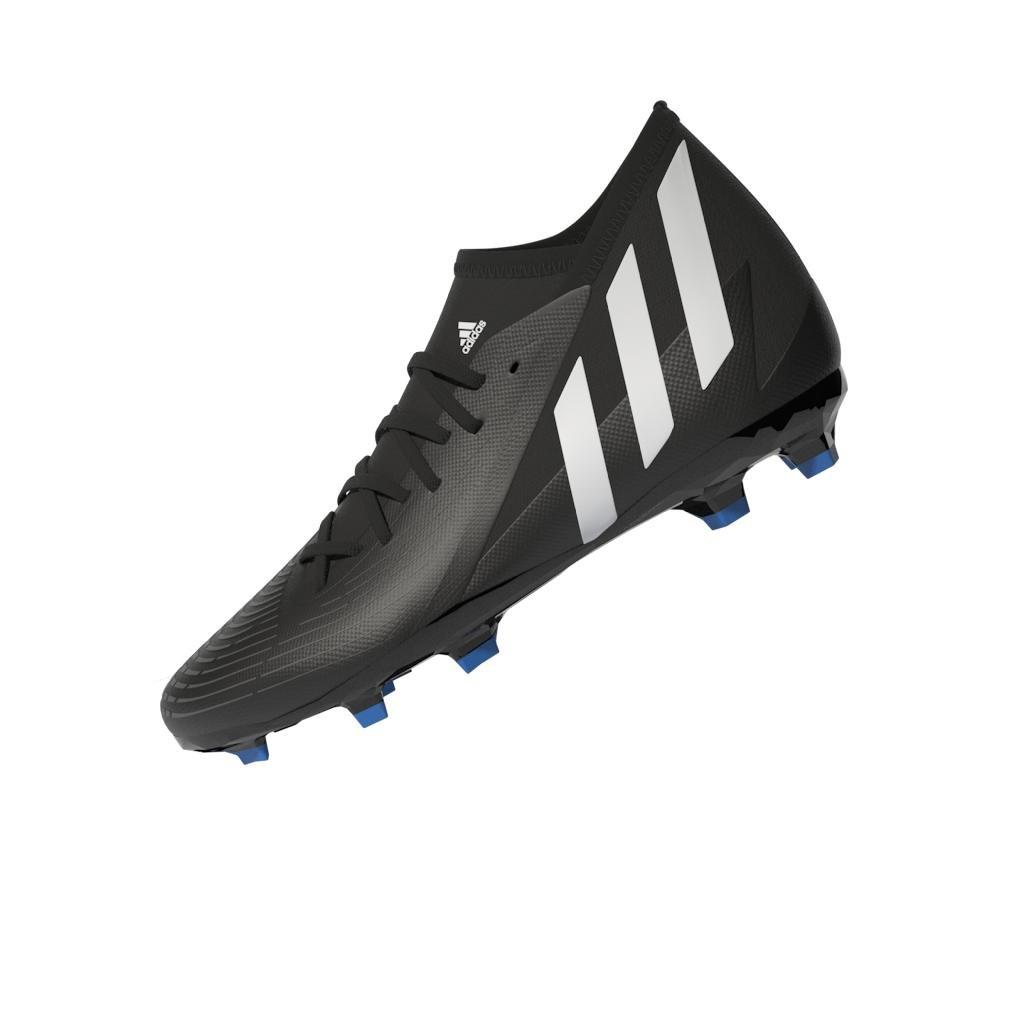 Unisex Kids Predator Edge.3 Firm Ground Boots, Black, A901_ONE, large image number 11