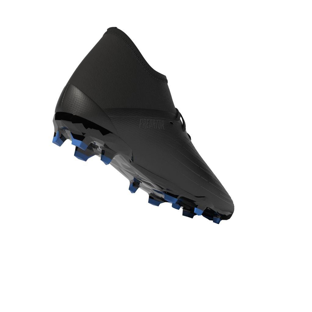 Unisex Kids Predator Edge.3 Firm Ground Boots, Black, A901_ONE, large image number 12