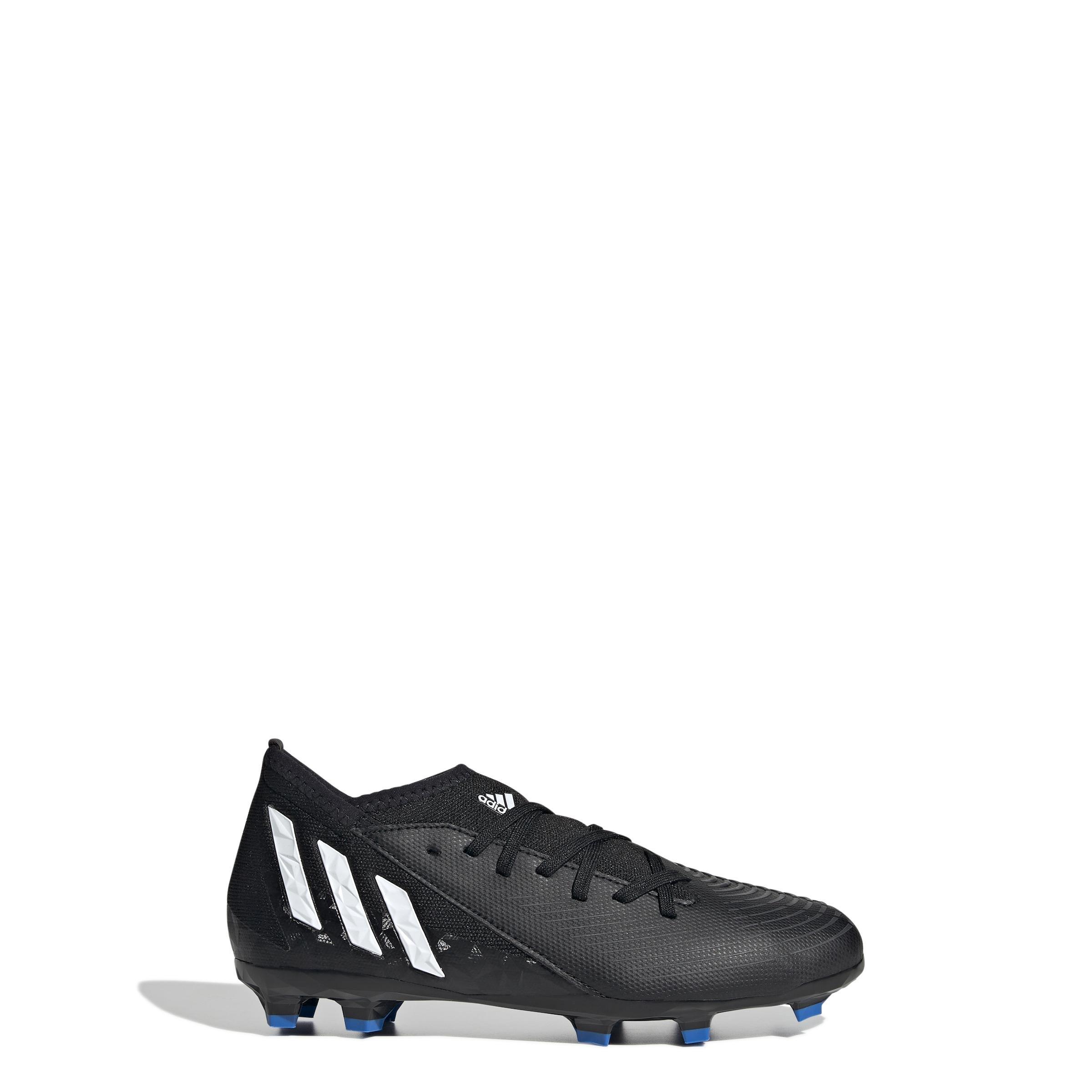 Unisex Kids Predator Edge.3 Firm Ground Boots, Black, A901_ONE, large image number 14