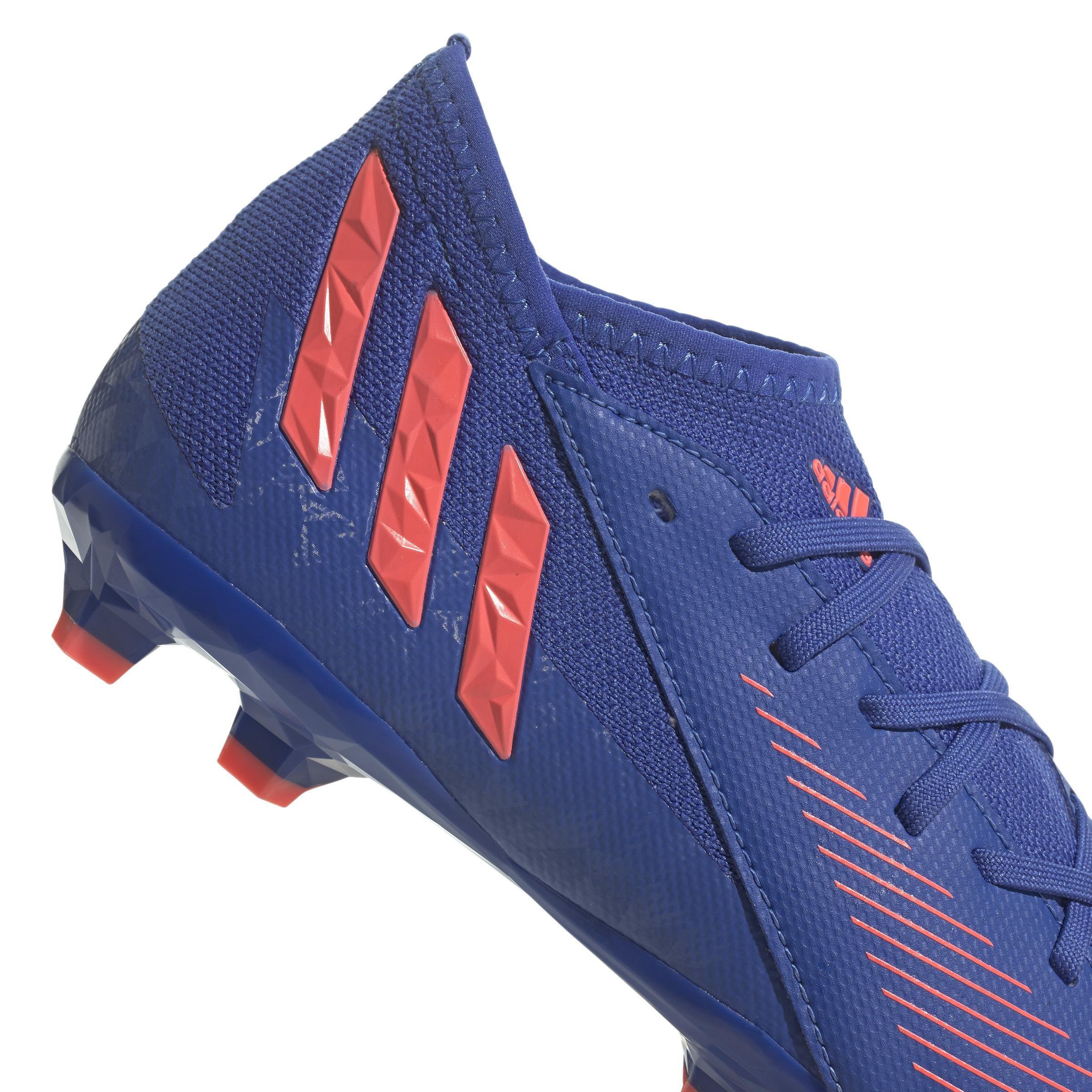 Unisex Kids Predator Edge.3 Firm Ground Boots, Blue, A901_ONE, large image number 3