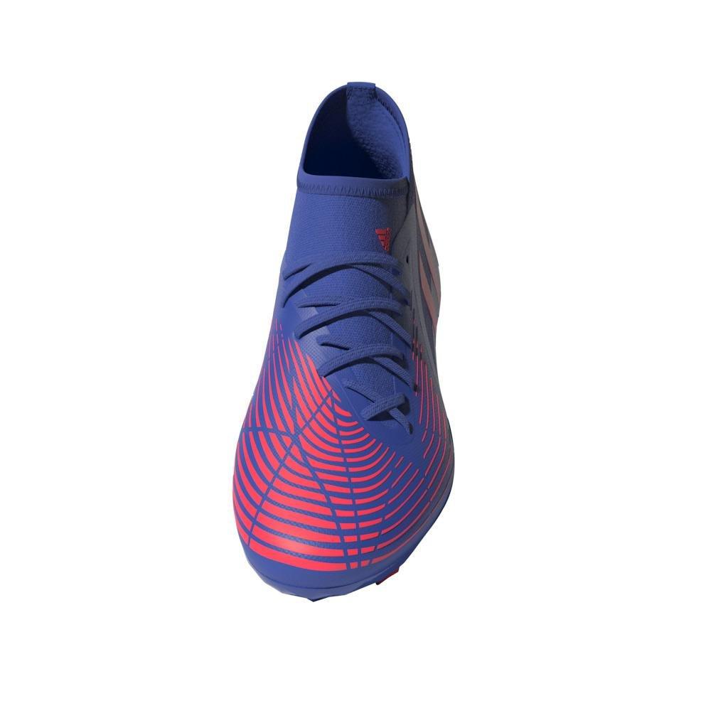 Unisex Kids Predator Edge.3 Firm Ground Boots, Blue, A901_ONE, large image number 4