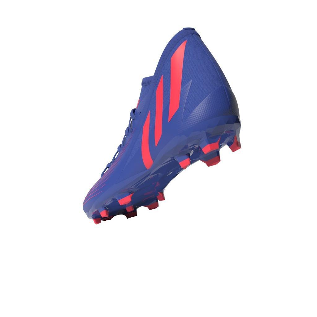 Unisex Kids Predator Edge.3 Firm Ground Boots, Blue, A901_ONE, large image number 5