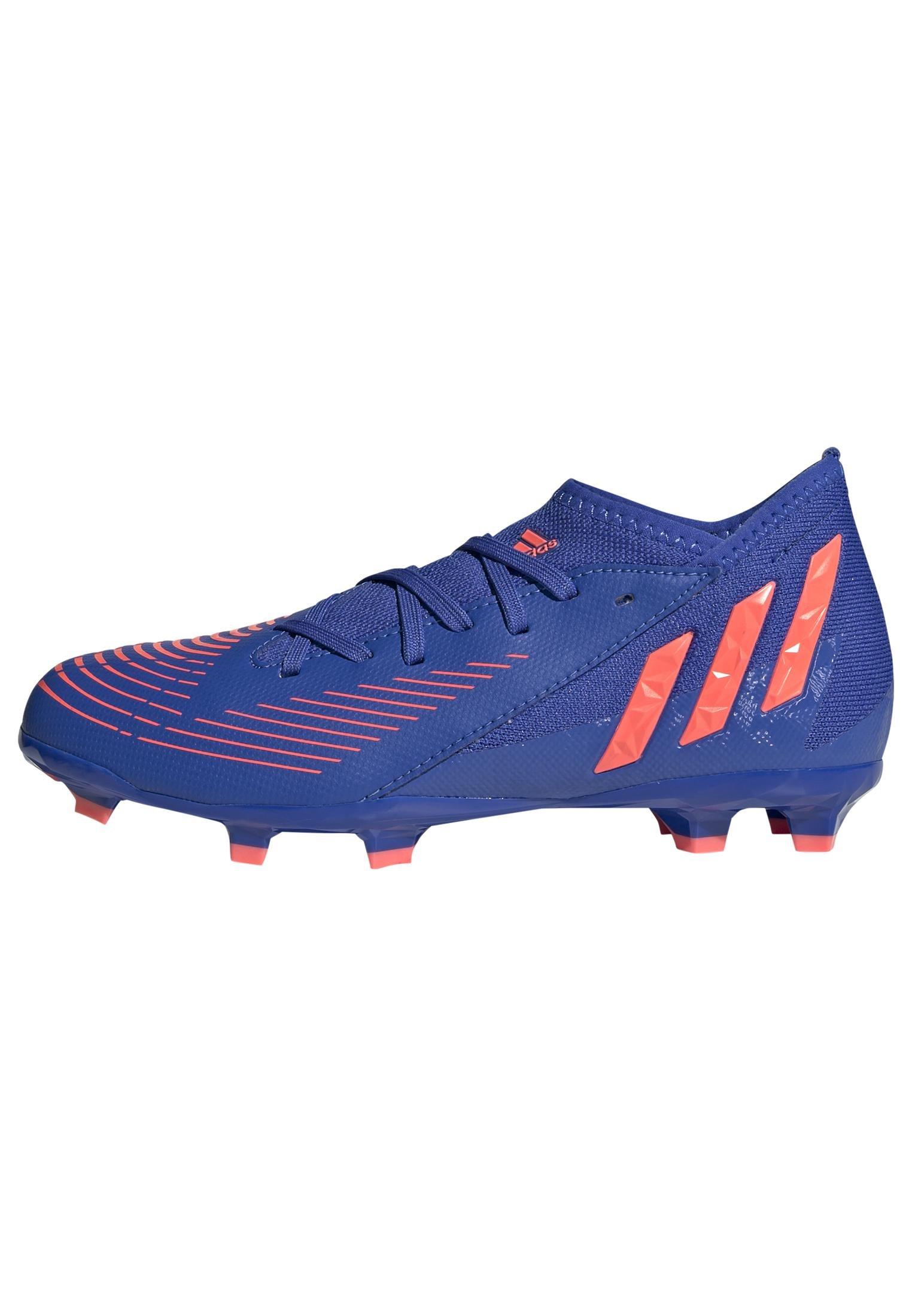 Unisex Kids Predator Edge.3 Firm Ground Boots, Blue, A901_ONE, large image number 8