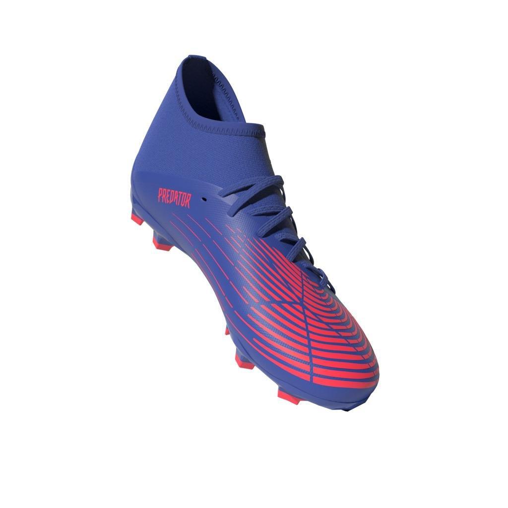 Unisex Kids Predator Edge.3 Firm Ground Boots, Blue, A901_ONE, large image number 9