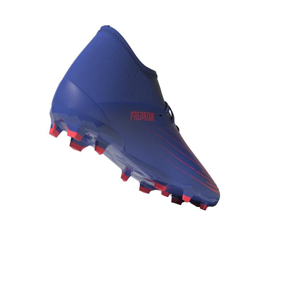 Unisex Kids Predator Edge.3 Firm Ground Boots, Blue, A901_ONE, large image number 12