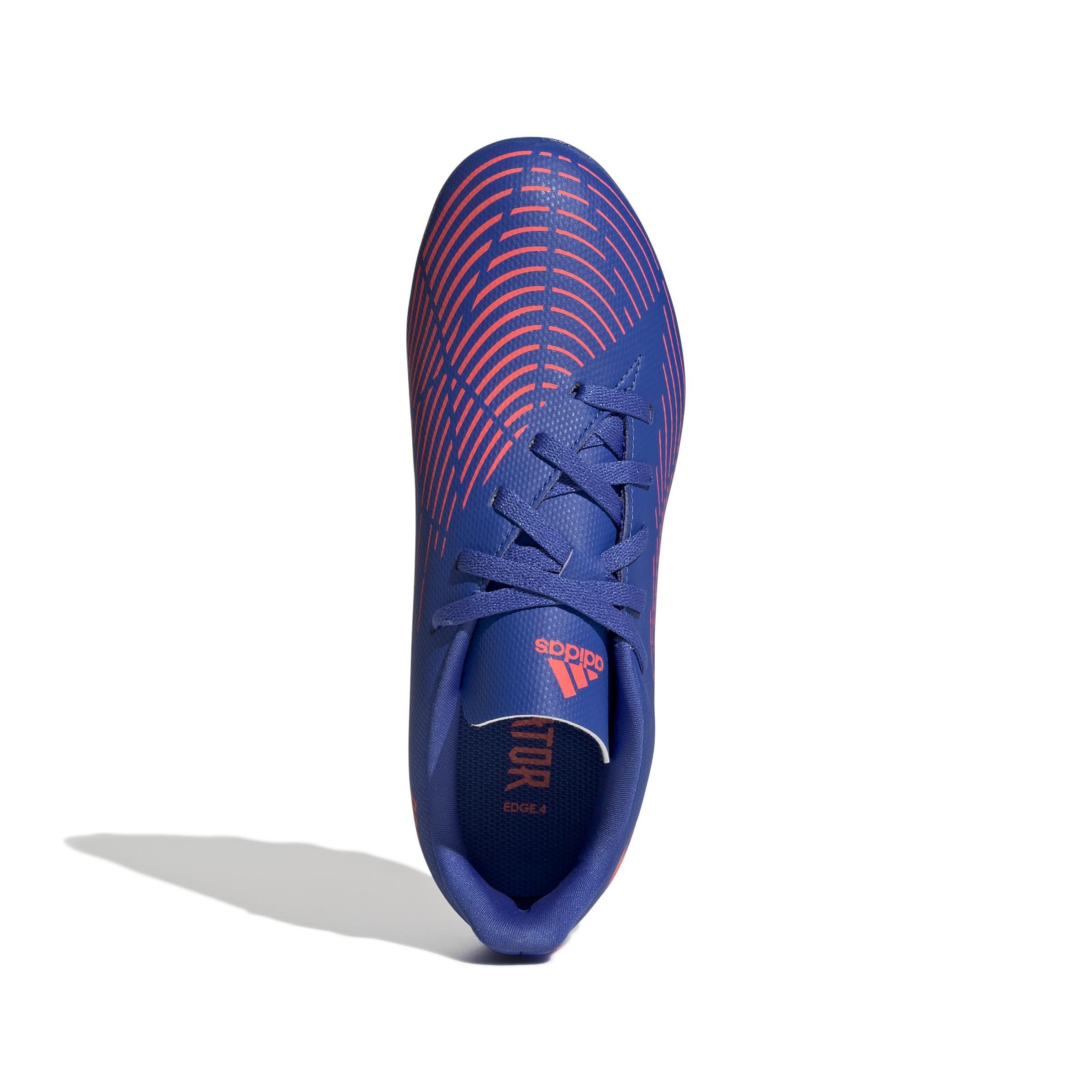 Unisex Kids Predator Edge.4 Flexible Ground Boots Hi-Res, Blue, A901_ONE, large image number 16
