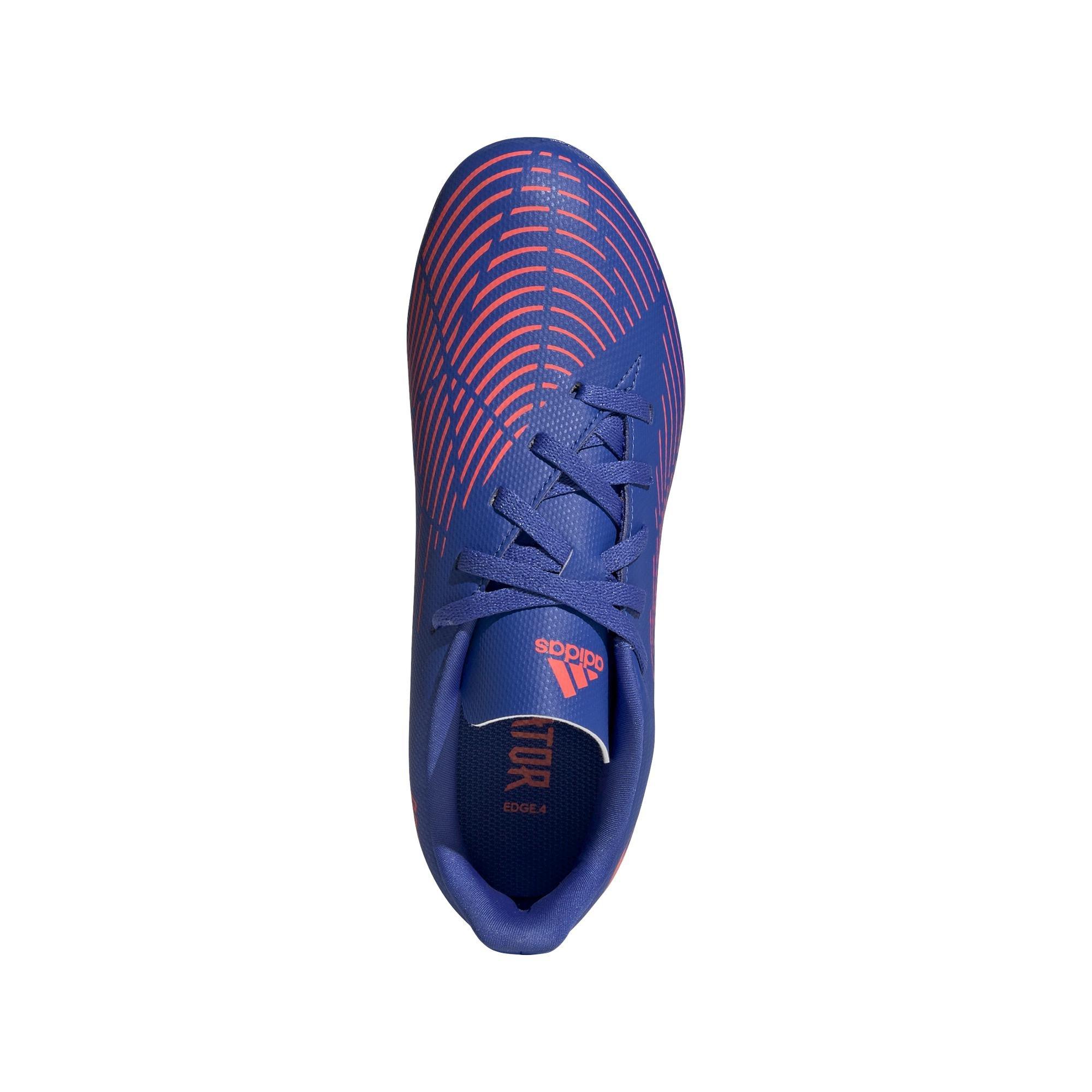 Unisex Kids Predator Edge.4 Flexible Ground Boots Hi-Res, Blue, A901_ONE, large image number 21