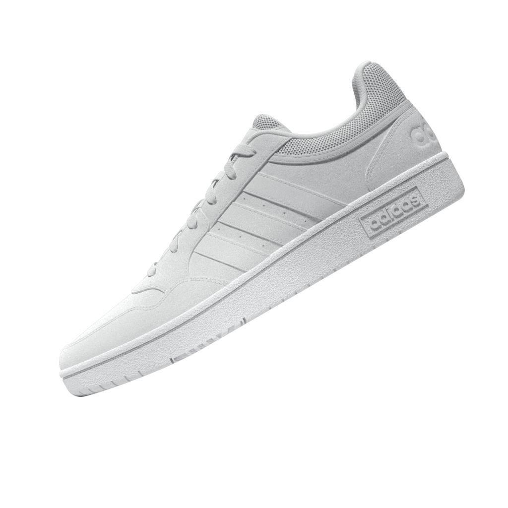 Hoops 3.0 Low Classic Shoes, White, A901_ONE, large image number 10