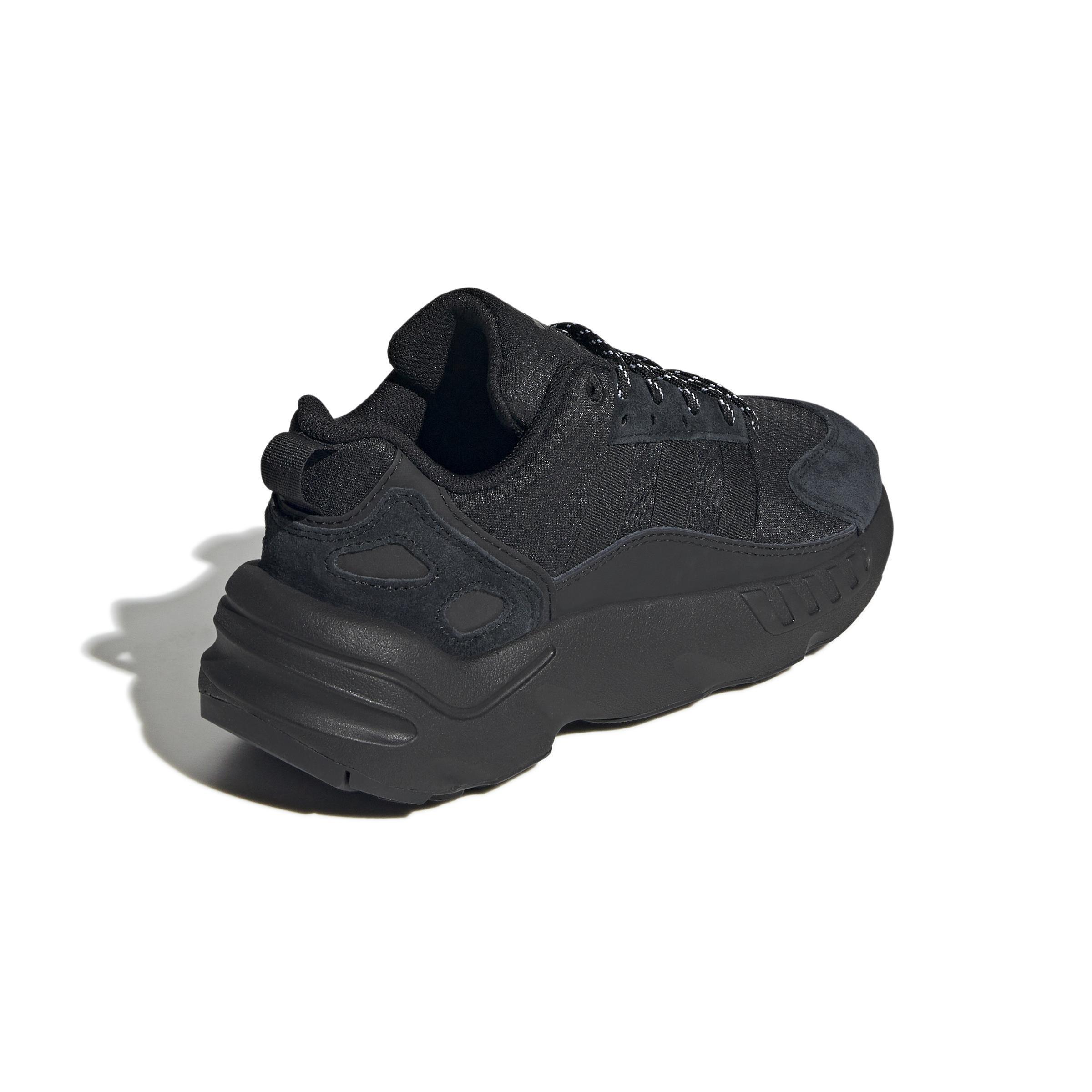 Unisex Kids ZX 22 Shoes, Black, A901_ONE, medium
