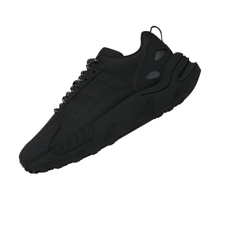 Kids Unisex Zx 22 Shoes, Black, A901_ONE, large image number 4