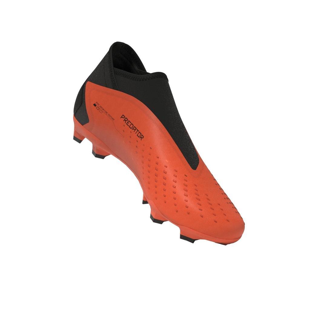 Unisex Predator Accuracy.3 Laceless Firm Ground Boots, Orange, A901_ONE, large image number 8