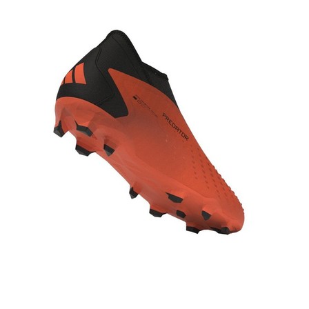Unisex Predator Accuracy.3 Laceless Firm Ground Boots, Orange, A901_ONE, large image number 12